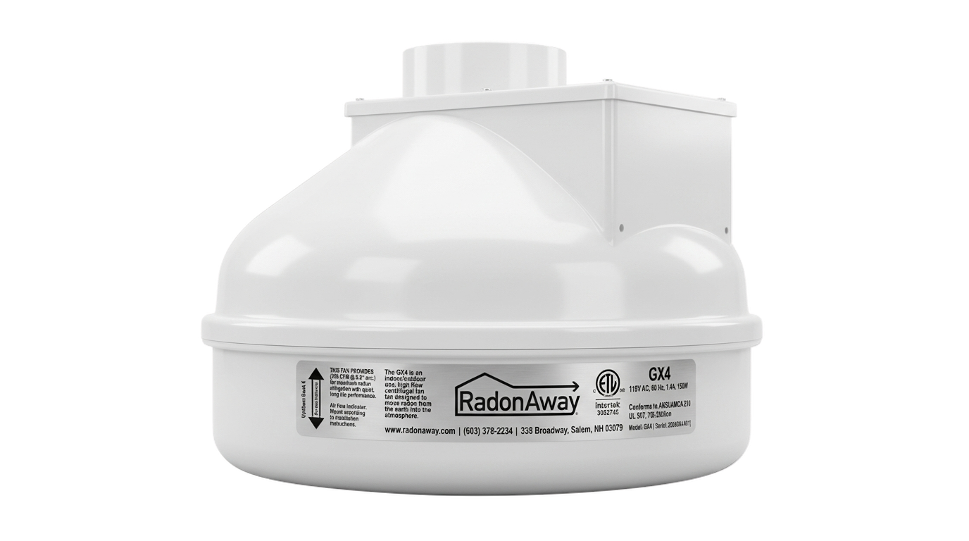 RadonAway GX4 Radon Fan